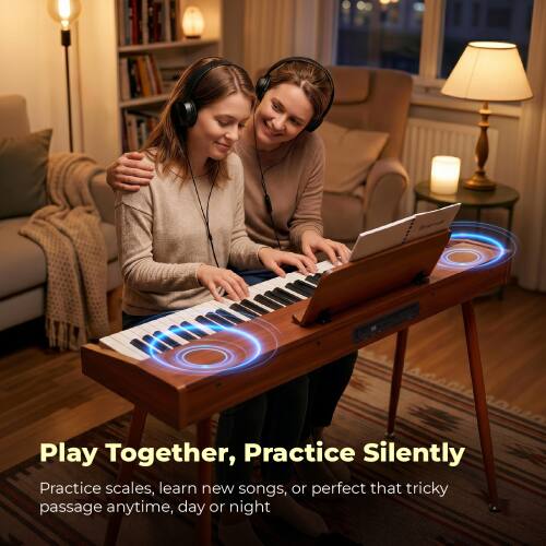 Winado 88 Key Keyboard Piano Set, Full Size Digital Piano Keyboard ...