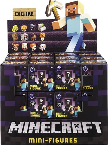 Mattel Minecraft Mini Figure 3-pack Multi Cgx24 - Best Buy