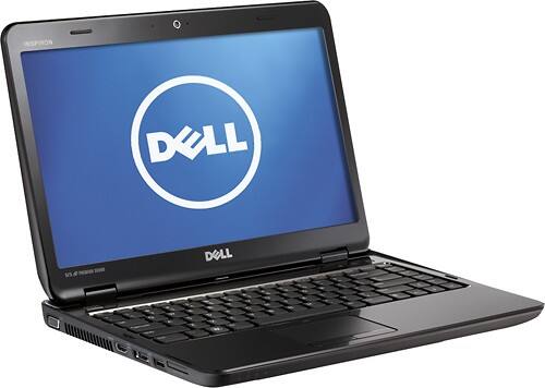 Front. Dell - Inspiron 14" Laptop - 6GB Memory - 640GB Hard Drive - Diamond Black.