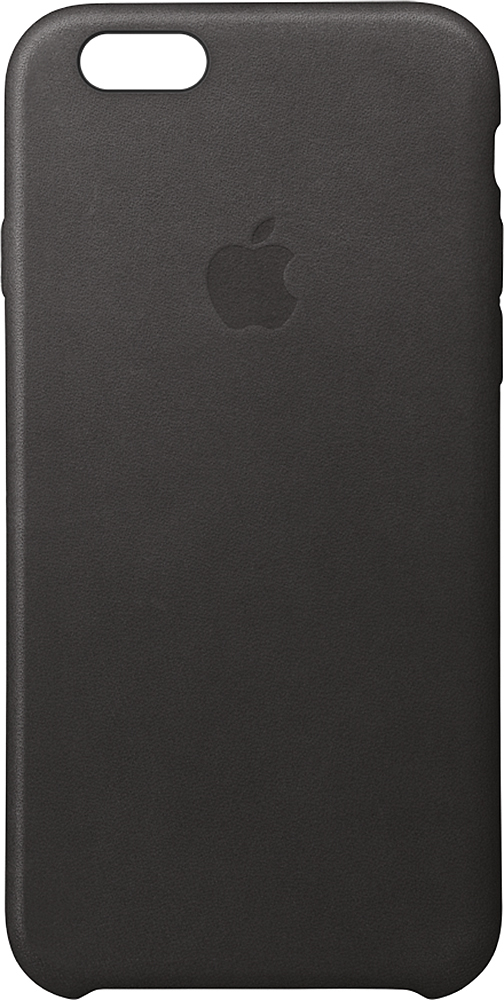 vermijden tafel Wereldrecord Guinness Book Apple iPhone® 6s Plus Leather Case Black MKXF2ZM/A - Best Buy