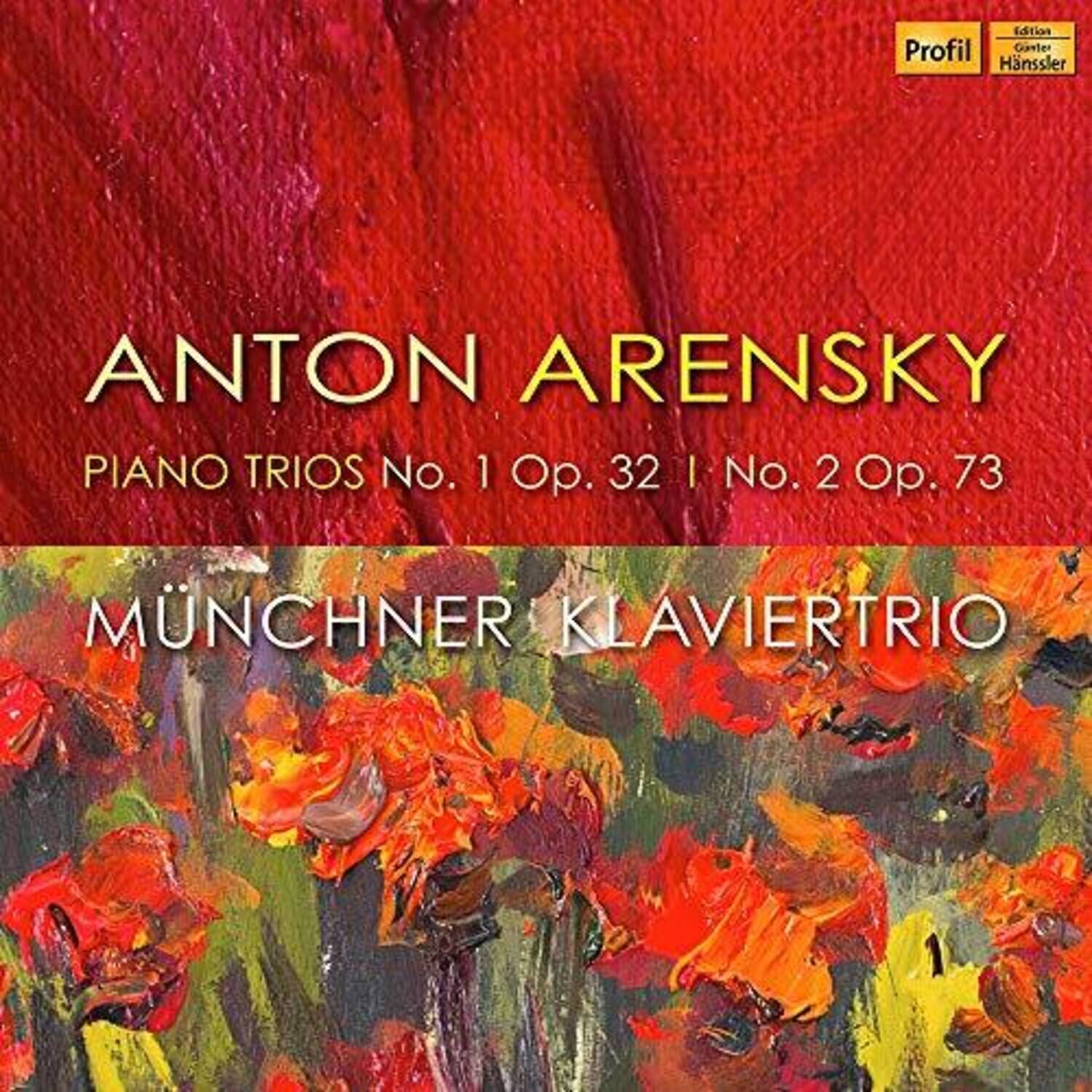 ANTON ARENSKY  
PIANO TRIOS No. 1 Op. 32 | No. 2 Op. 73  

MÜNCHNER KLAVIERTRIO  

Edition Profil Gänse Hänssler