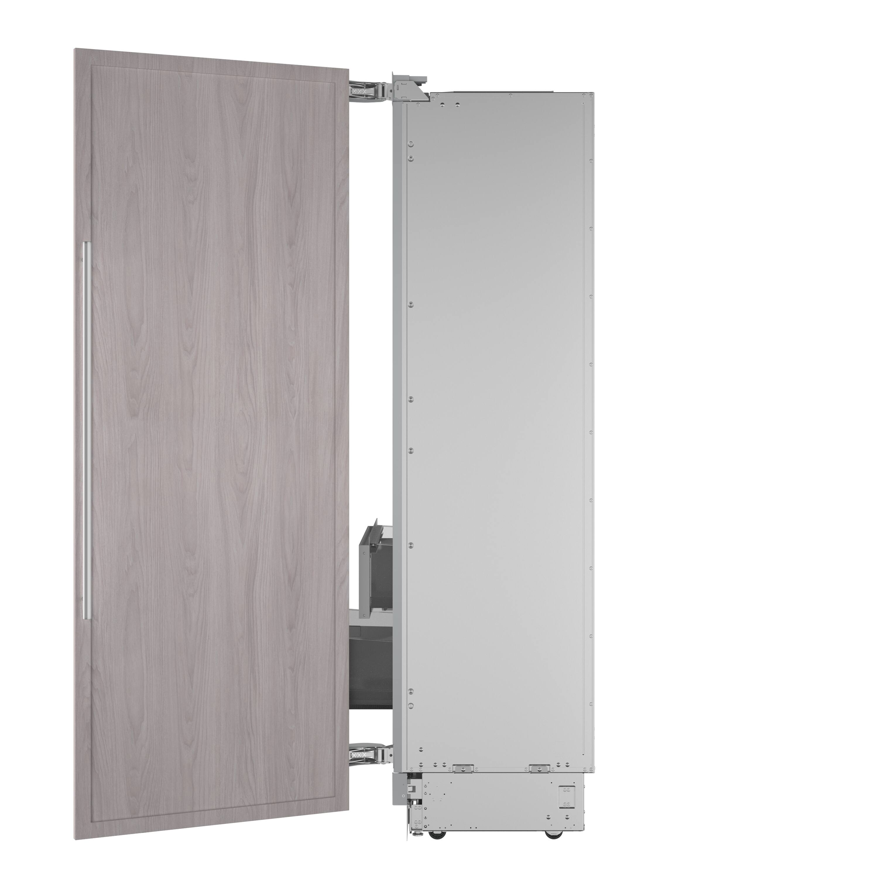 Alt View 4. Thermador - Freedom Collection 30 in Wide 18.1 Cu. Ft. Smart Built-in Column Refrigerator - Custom Panel Ready.