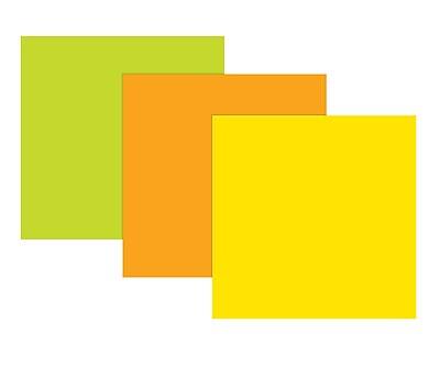 Alt View 1. Post-it - Big Notes Super Sticky Notes, 11" x 11", 30 Sheets/Pad - Orange.