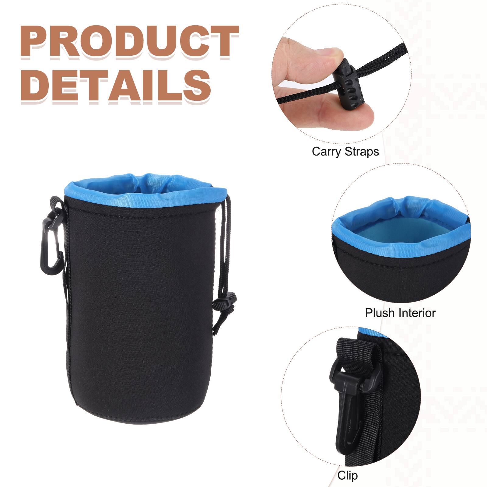 PRODUCT DETAILS

- Carry Straps
- Plush Interior
- Clip