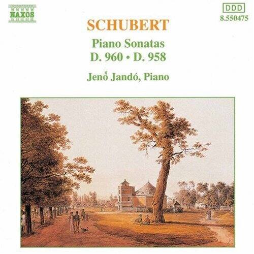 SCHUBERT  
Piano Sonatas  
D. 960 • D. 958  
Jenő Jandó, Piano  

NAXOS  
8.550475  
DDD