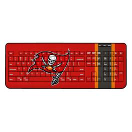 Keyscaper - Tampa Bay Buccaneers Stripe Wireless Keyboard - Multicolor