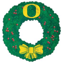 Fan Creations - Oregon Ducks 16'' Team Wreath Sign - Green