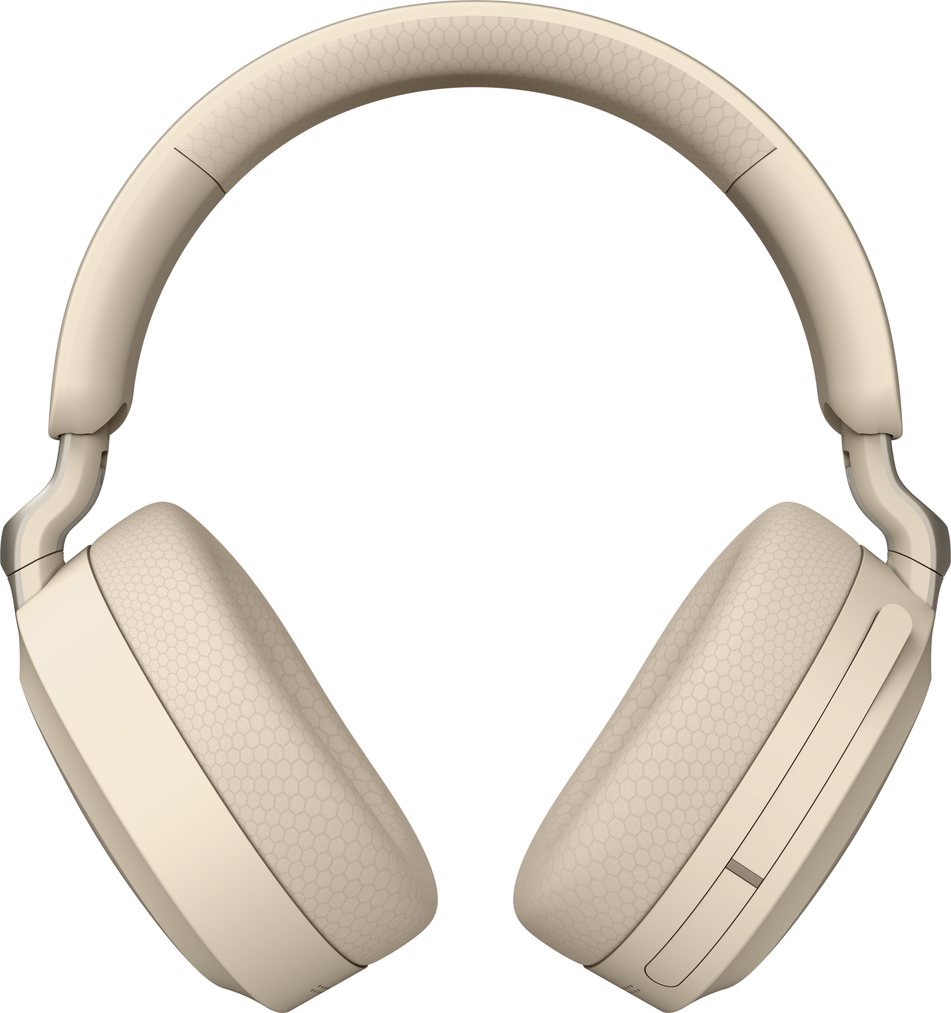 Alt View 2. MSI - MAESTRO 500 W IVORY Wireless Bluetooth Over-the-Ear Headphones with 3.5mm Wired Option - IVORY.