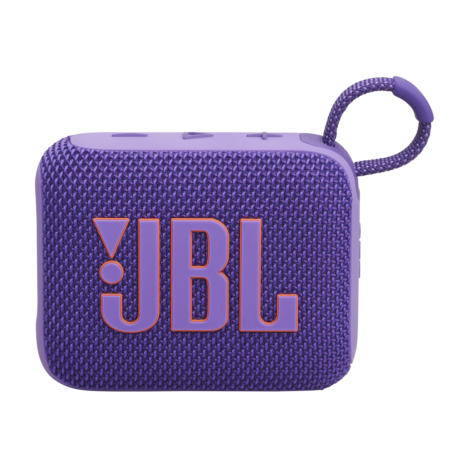 Angle. JBL - Go 4 Portable Bluetooth Speaker - 2024 - Purple.