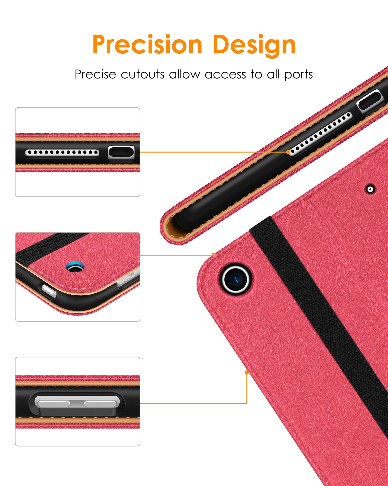 Precision Design  
Precise cutouts allow access to all ports