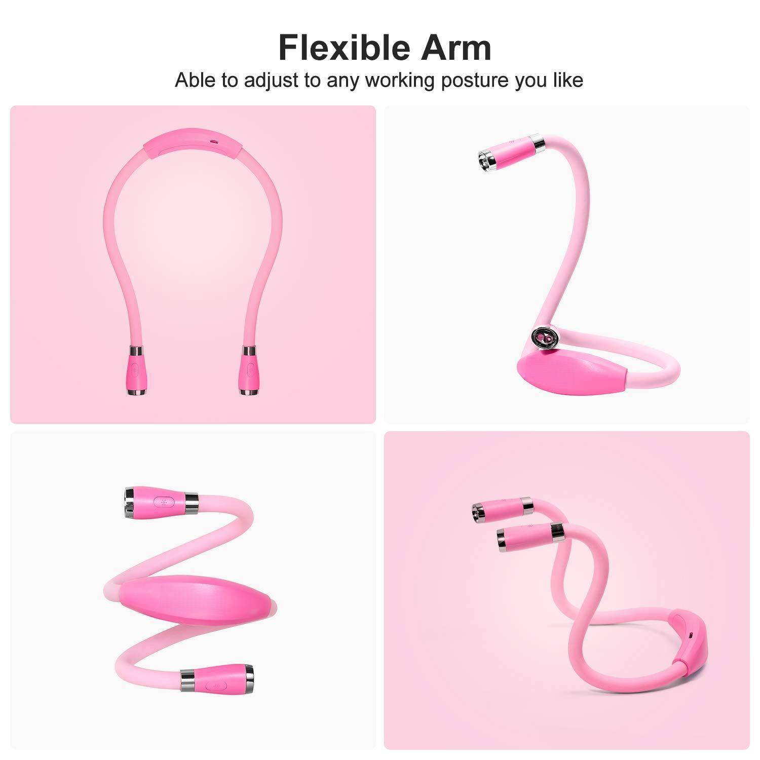 Flexible Arm  
Able to adjust to any working posture you like