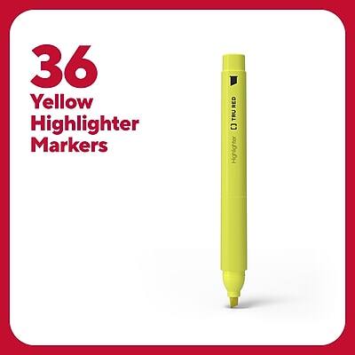 36 Yellow Highlighter Markers

Yellow Highlighter
TRU C