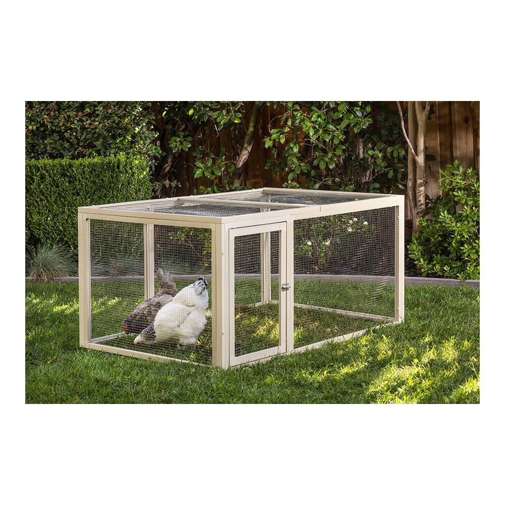 Alt View 1. New Age Pet - ECOFLEX Jumbo Fontana Chicken Pen - Maple.