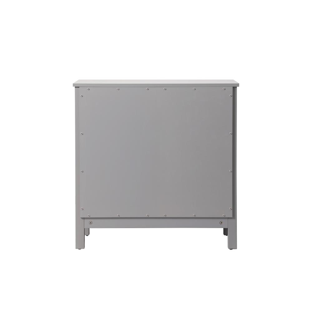 Alt View 4. Elegant Kitchen and Bath - 30 Inch Wide Bathroom Storage Freestanding Cabinet In Grey - Grey.