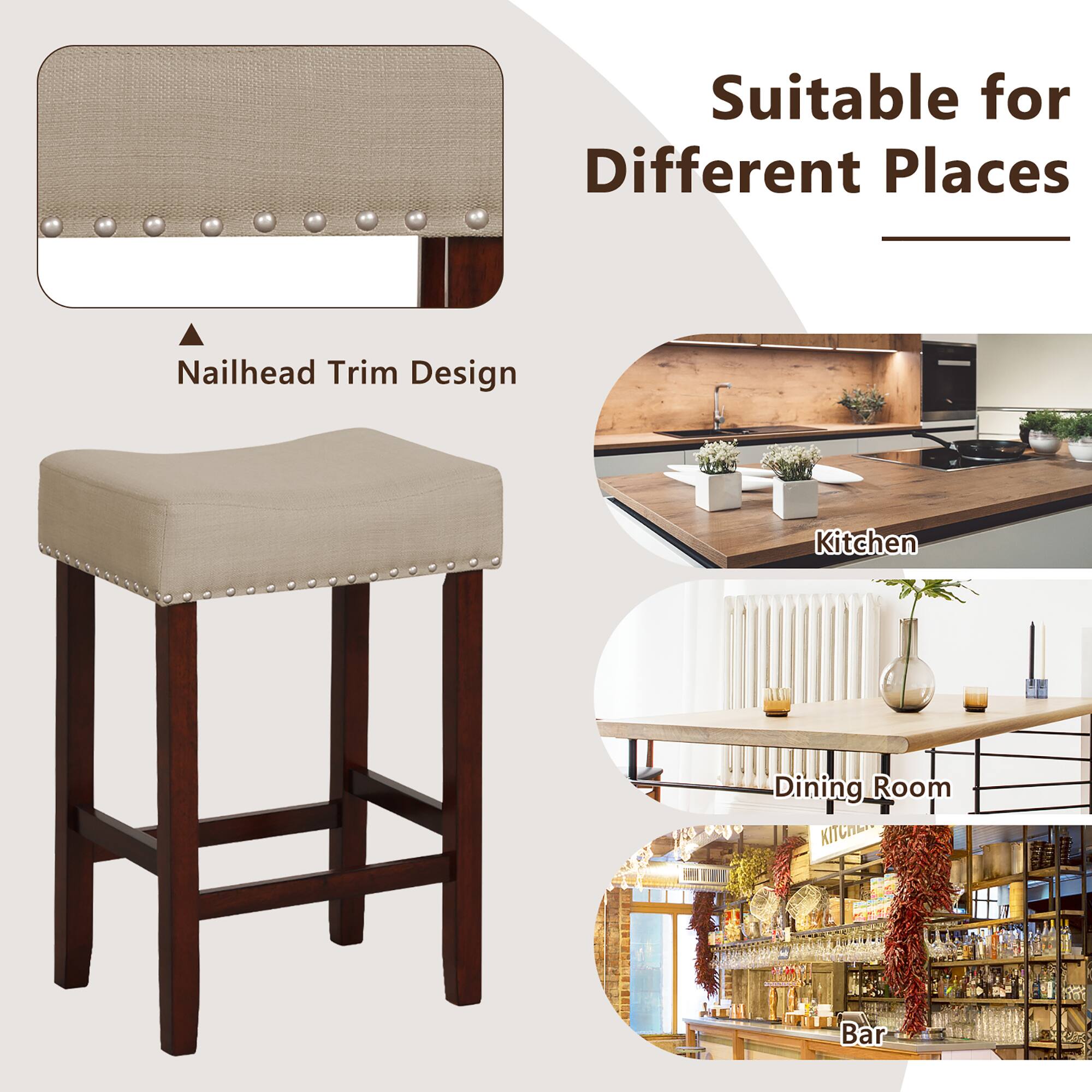 Suitable for Different Places Nailhead Trim Design Kitchen Dining Room Bar