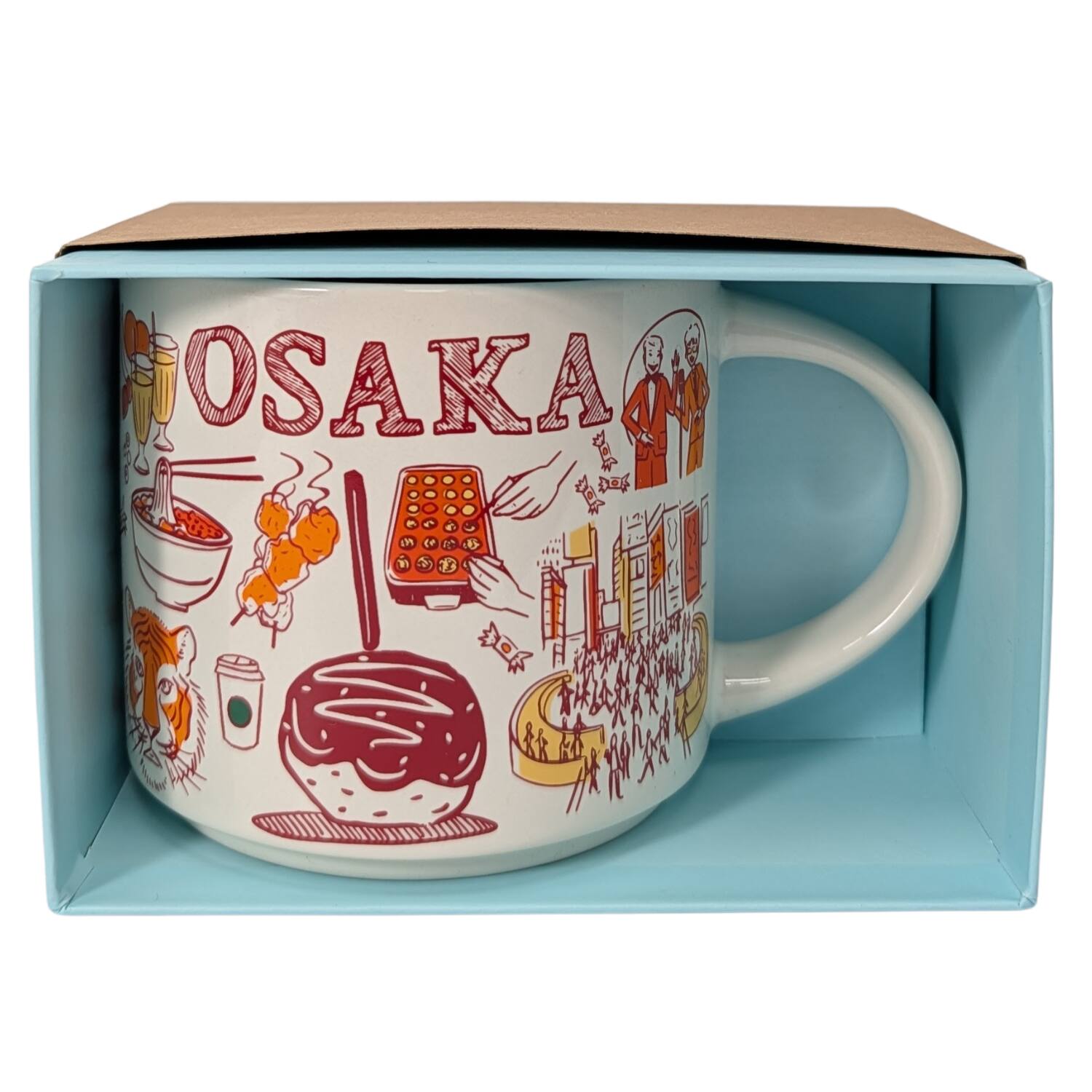 Alt View 1. Starbucks - Starbucks Been There Series Osaka Ceramic Mug, 14 Oz - Yellow.