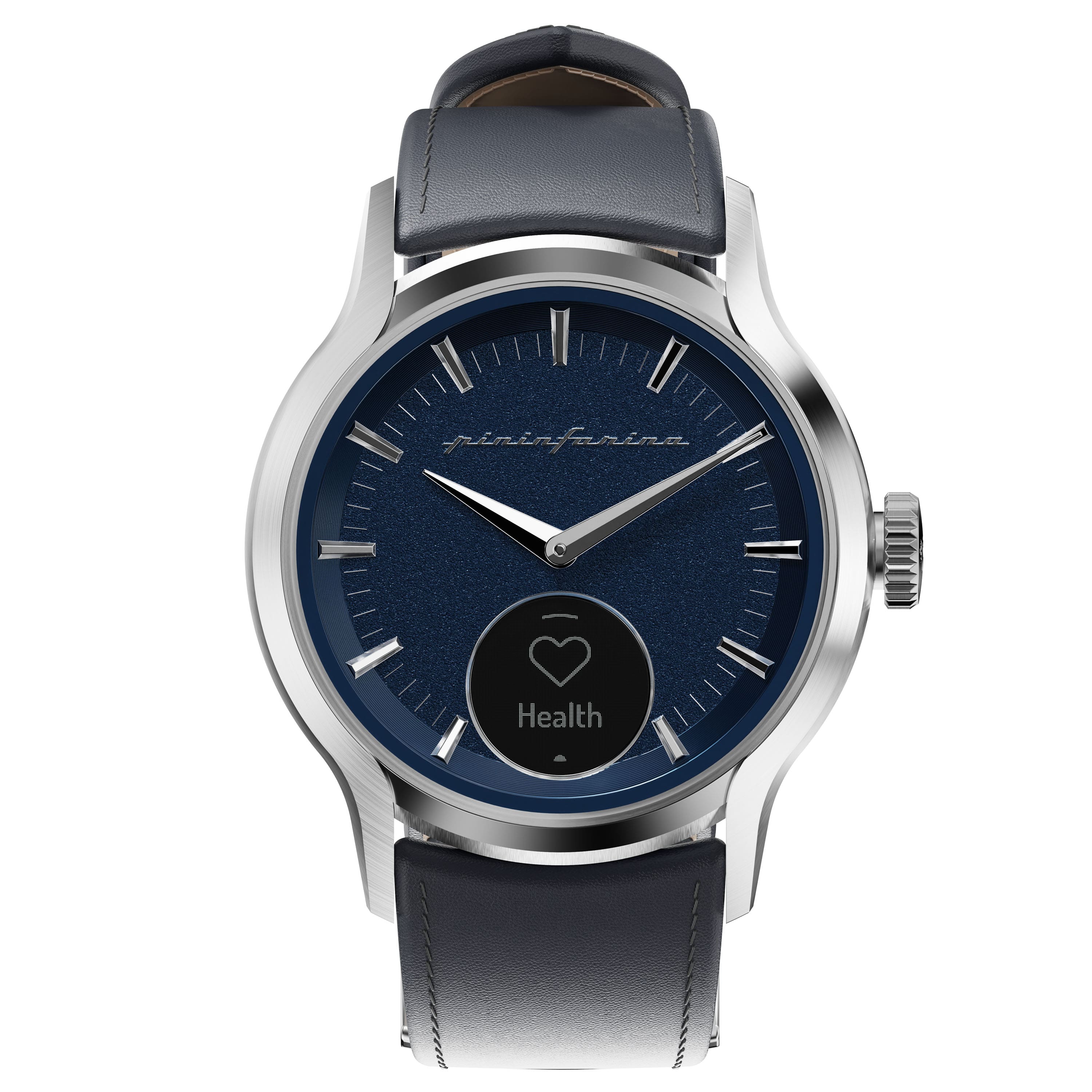 Globics Watches - pininfarina Pura Hybrid Smartwatch - Azzurro Steel - (2026) price history on PriceWatchPro