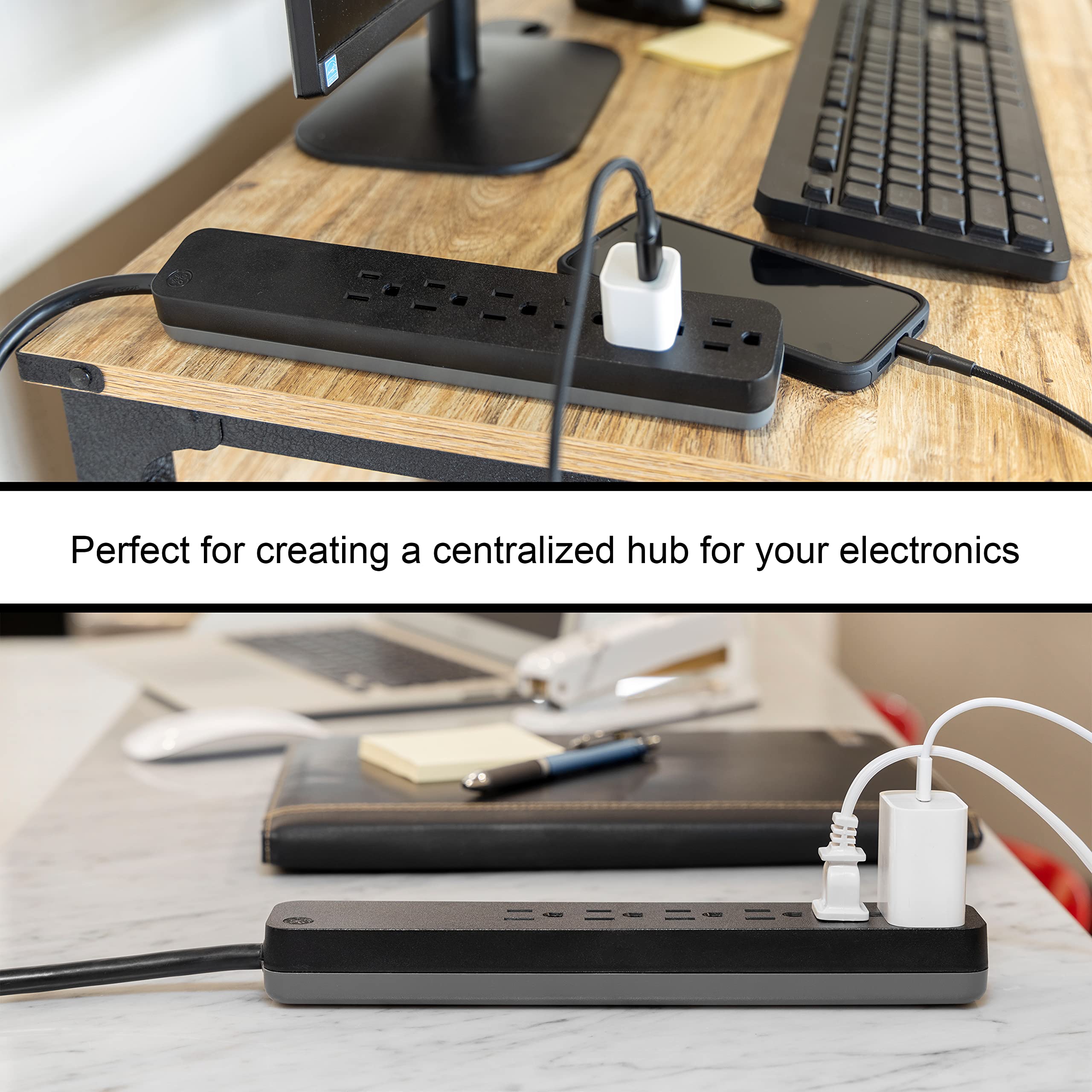 Perfect for creating a centralized hub for your electronics
