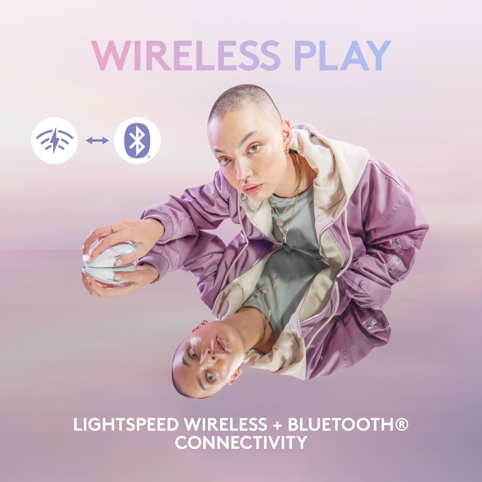 Wireless Play LightSpeed Wireless + Bluetooth Connectivity