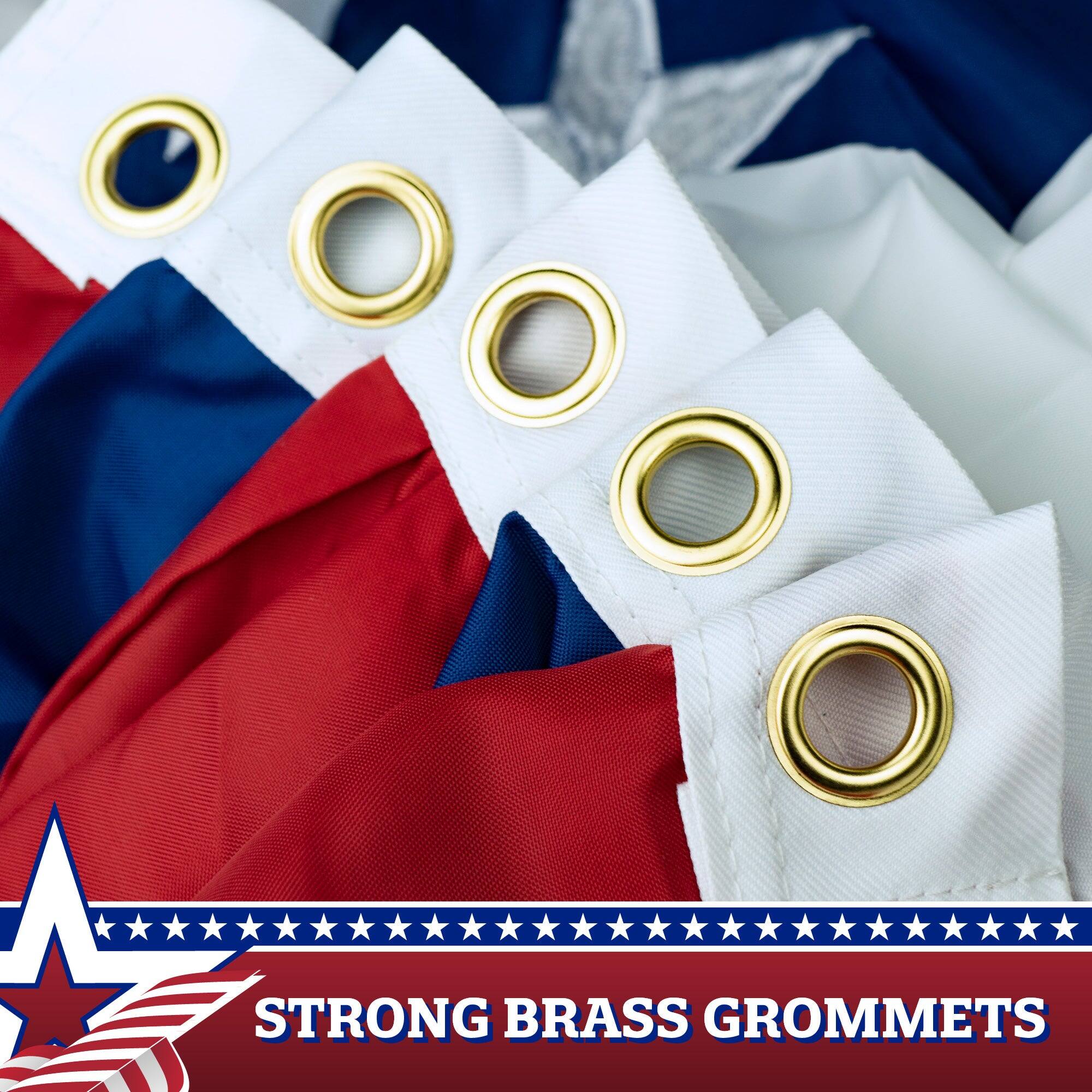STRONG BRASS GROMMETS