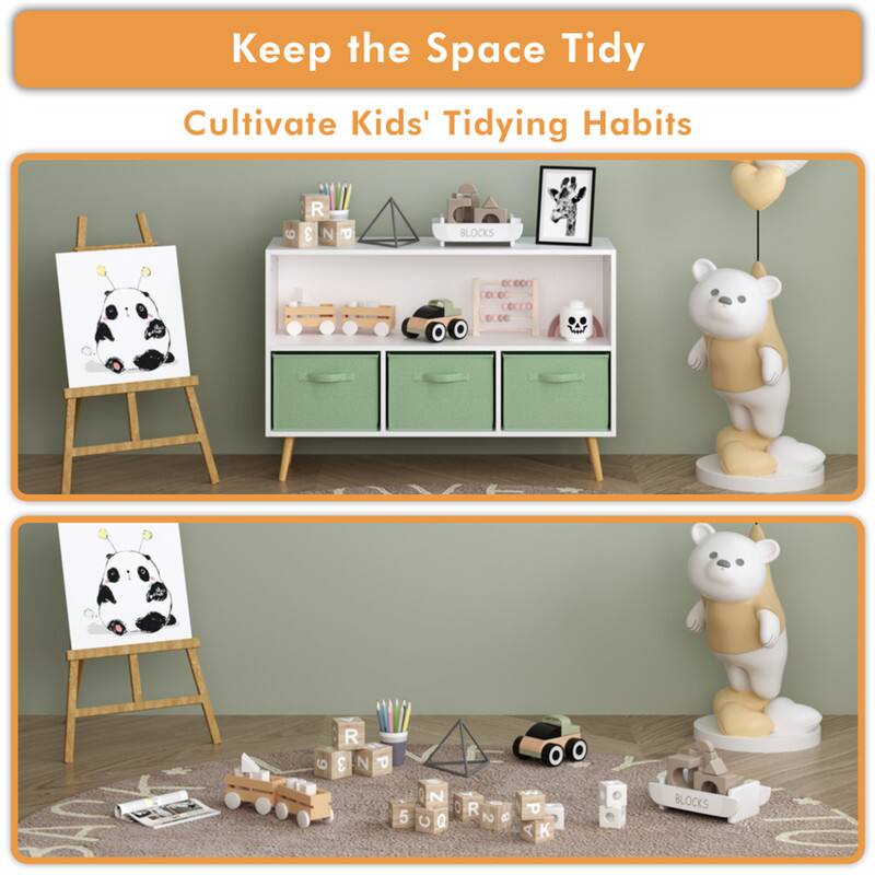 Keep the Space Tidy  
Cultivate Kids' Tidying Habits