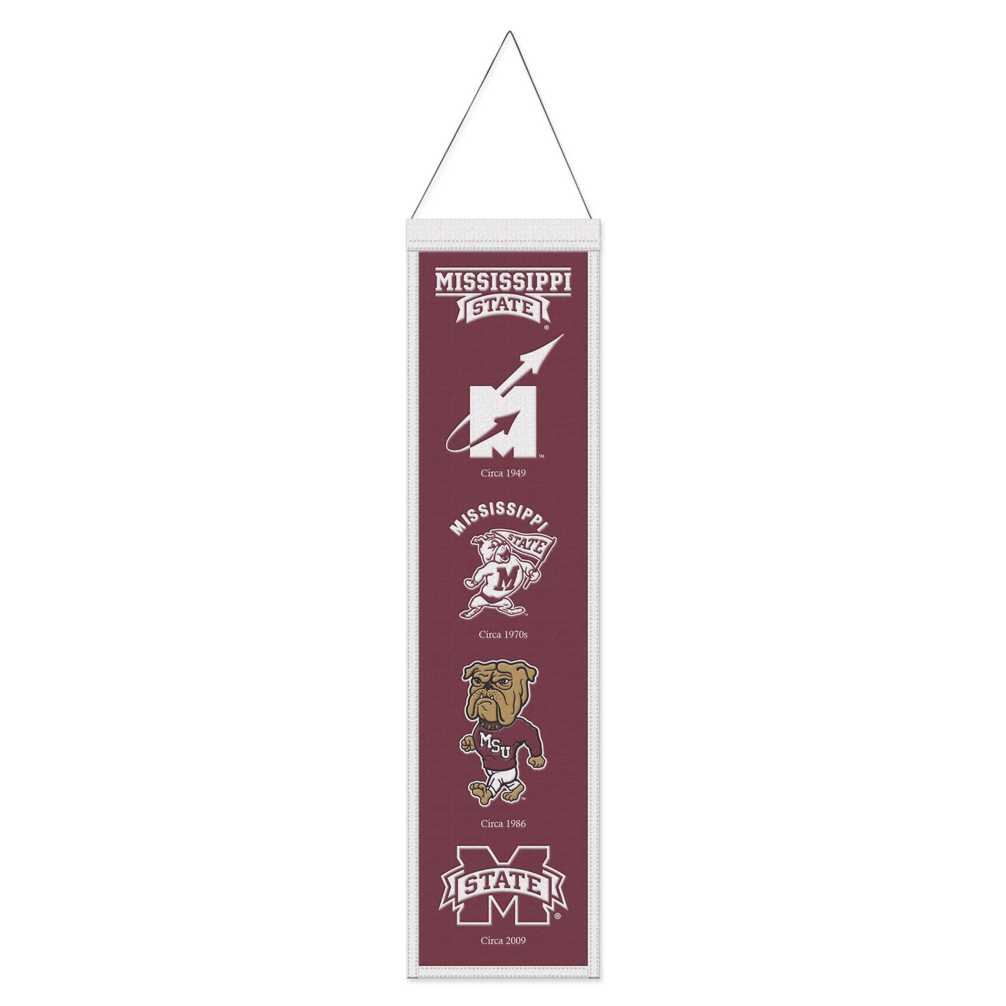 WinCraft - Mississippi State Bulldogs 8" x 32" College Vault Evolution Banner - Multicolor