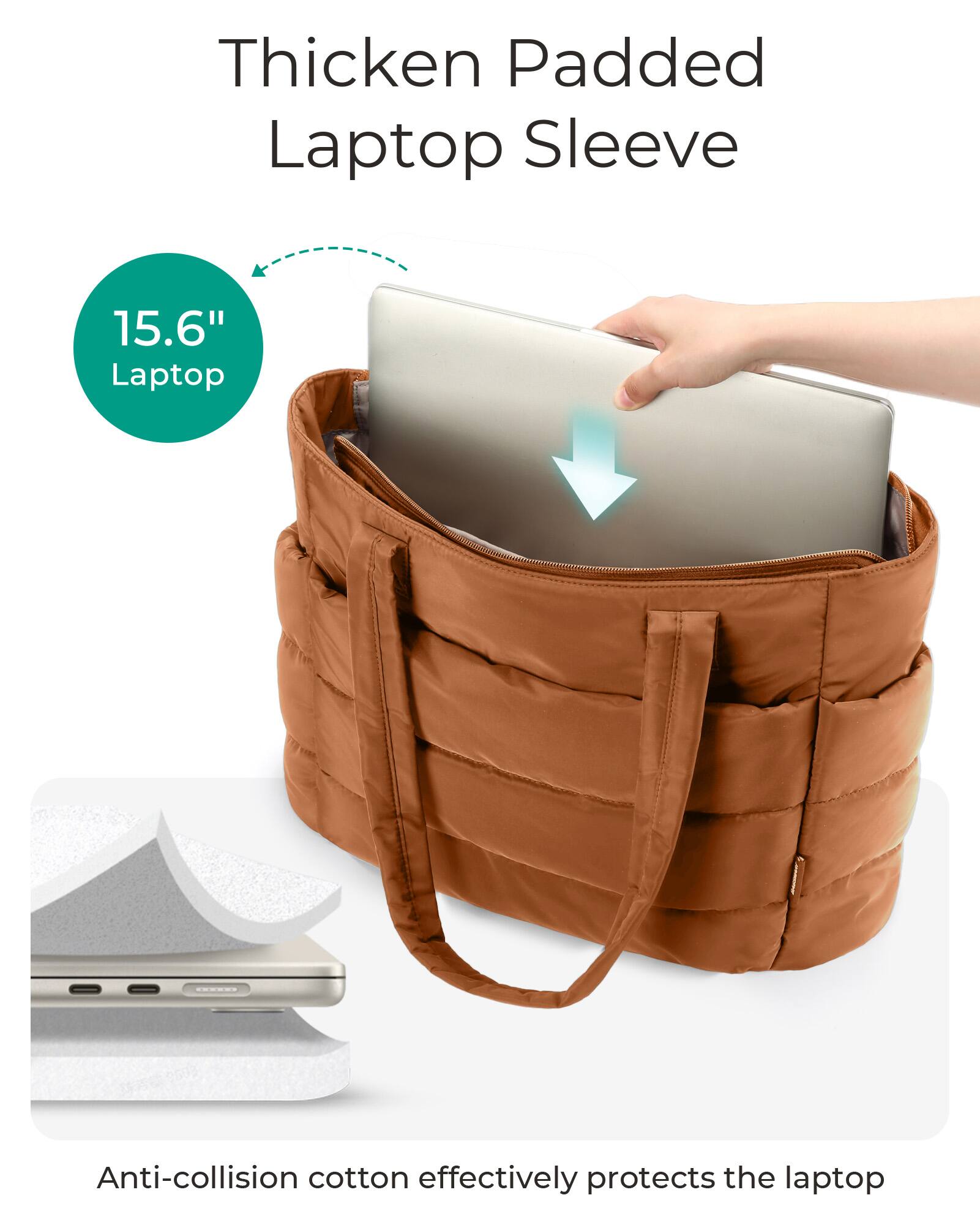 Thicken Padded Laptop Sleeve

15.6" Laptop

Anti-collision cotton effectively protects the laptop