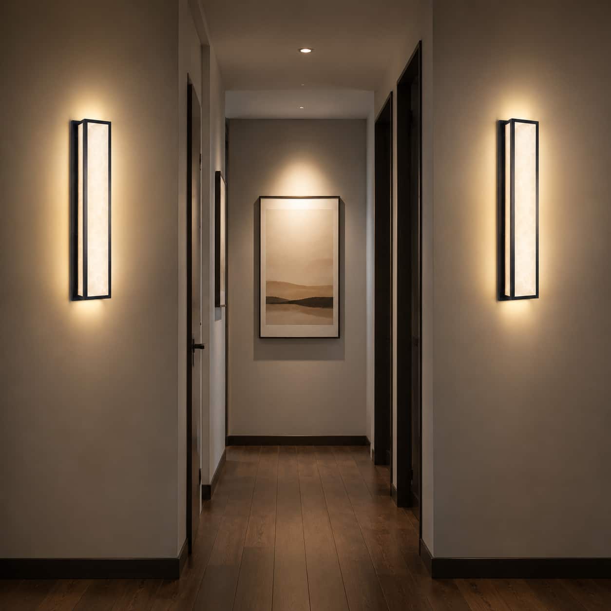 "E.P. Light - Set of 2 32.7"" 3000K Hardwired Wall Sconces" price history on PriceWatchPro