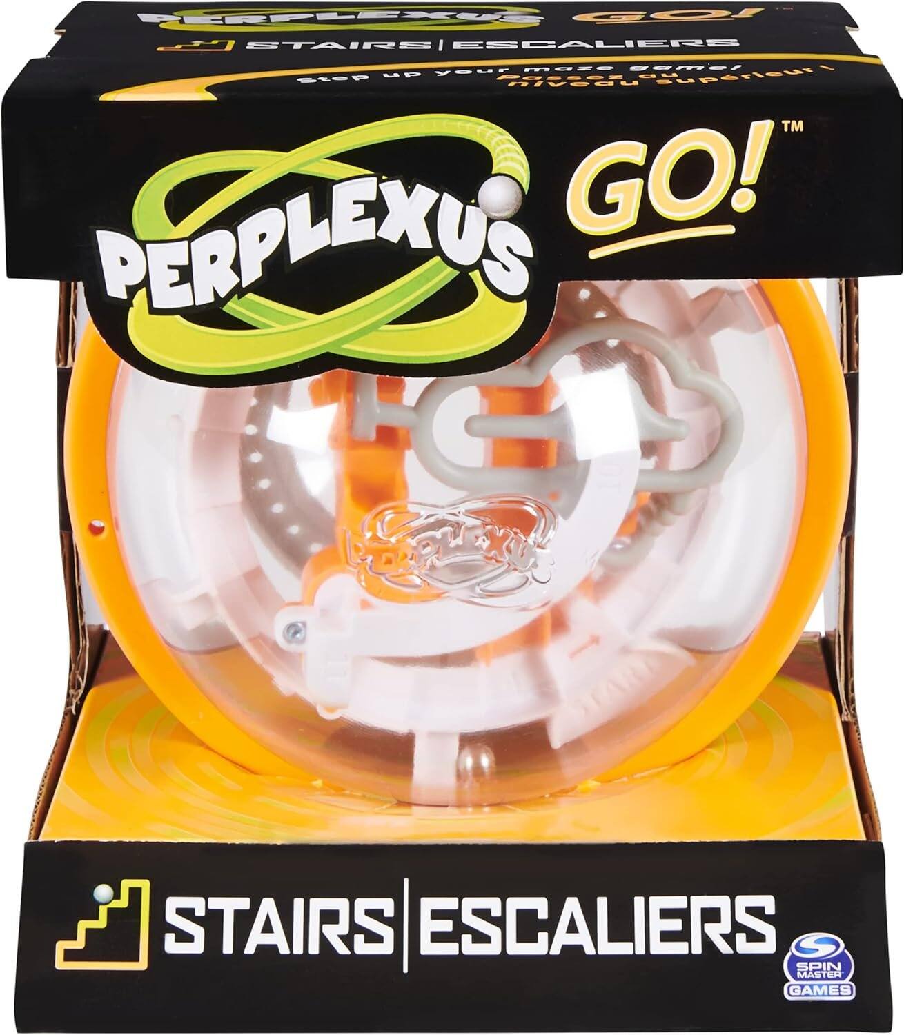 PERPLEXUS GO! STAIRS ESCALIERS
Step up your game!
PERPLEXUS GO!
STAIRS ESCALIERS
SPIN MASTER GAMES
