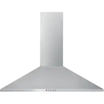 Front. Frigidaire - 35" Convertible Range Hood - Stainless steel.