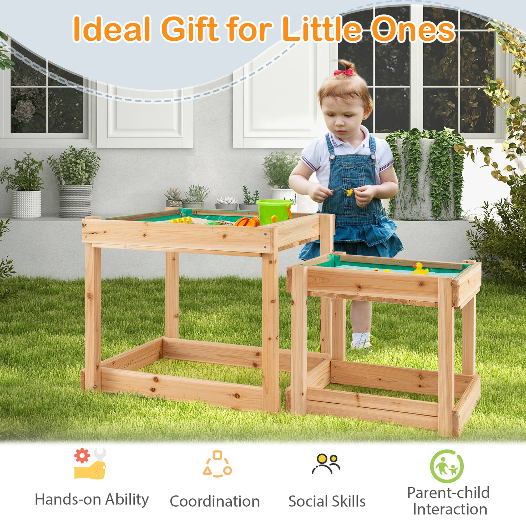 Ideal Gift for Little Ones

- Hands-on Ability
- Coordination
- Social Skills
- Parent-child Interaction