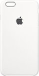 Front Zoom. Apple - iPhone® 6s Plus Silicone Case - White.