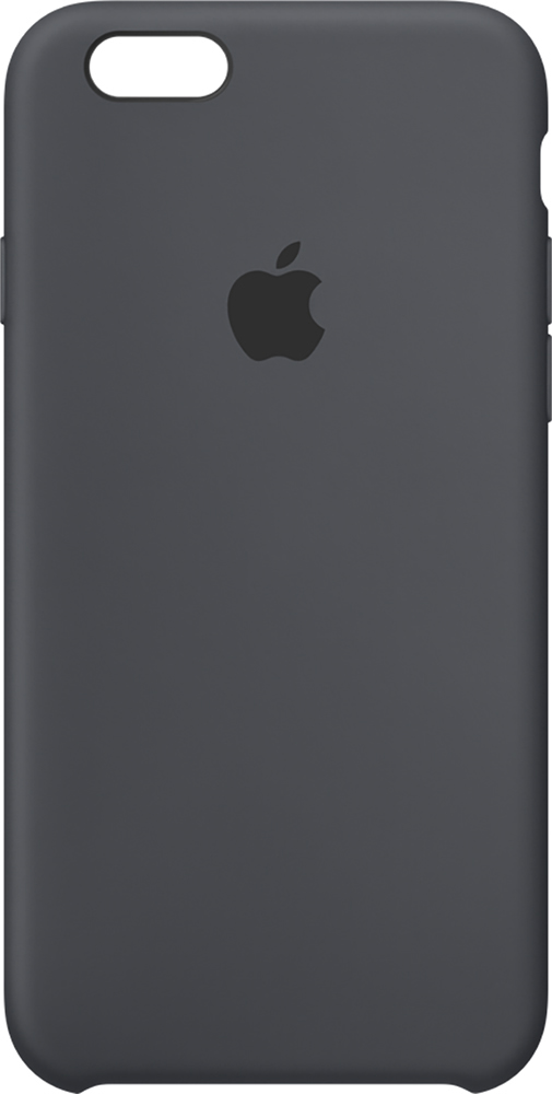 Apple - iPhone® 6s Silicone Case - Charcoal Gray