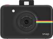 Polaroid - Snap 10.0-Megapixel Digital Camera - Black - Larger Front