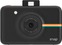 Front. Polaroid - Snap 10.0-Megapixel Digital Camera - Black.