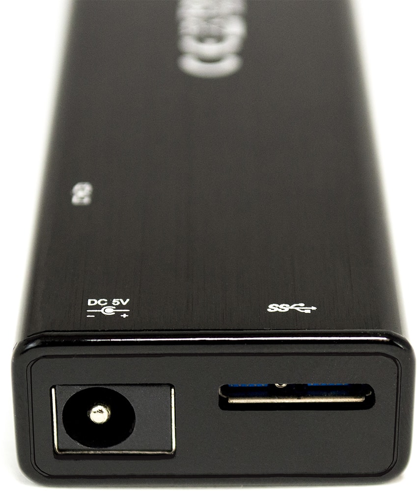 Alt View 11. j5create - USB 3.0 7-Port HUB - Black.