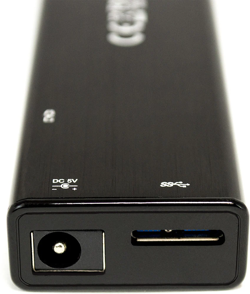j5create USB 3.0 7 Port HUB Black JUH377 - Best Buy