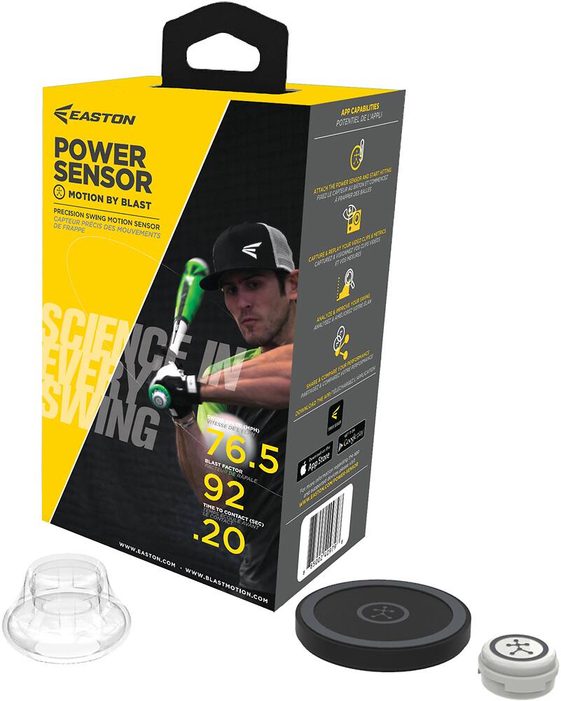 Best Buy: Easton Precision Baseball Swing Power Sensor White/Clear 900 ...