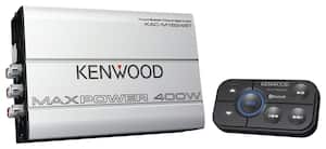 Kenwood - 400W Bridgeable Multichannel Amplifier with Low- and High-Pass Crossovers - Silver - Front_Standard