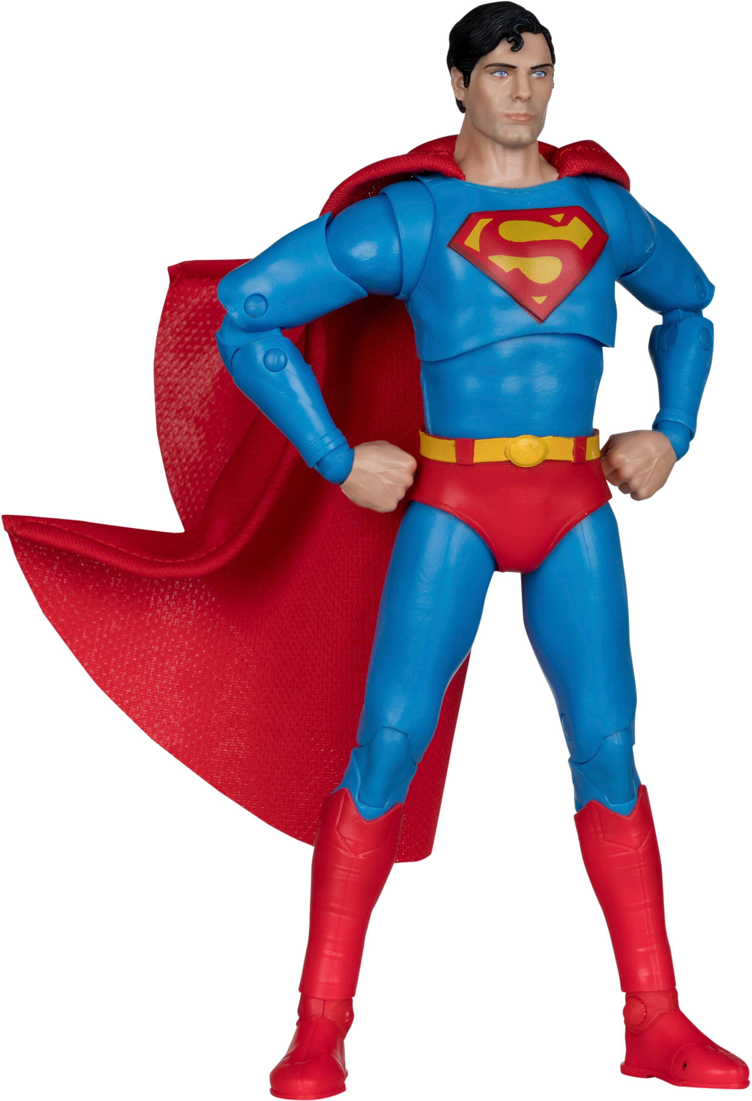 Angle. McFarlane Toys - DC Multiverse Superman: The Movie (1978) 7" Figure - McFarlane Collector Edition #25.