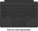 Front Zoom. Microsoft - Surface Pro Type Cover with Fingerprint ID - Black.