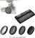 Alt View 11. Bower - Sky Capture Series 4-Piece Filter Kit for Phantom 3 Professional, Advanced and Phantom 4 - Black.