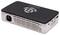 AAXA - P700 DLP Pico Portable Projector - White/Black-Front_Standard