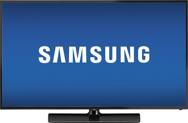 Samsung - 58" Class (57.5" Diag.) - LED - 1080p - Smart - HDTV - Black - Front Zoom