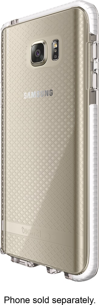 Front. Tech21 - EVO Check Case for Samsung Galaxy Note 5 - Clear/White.