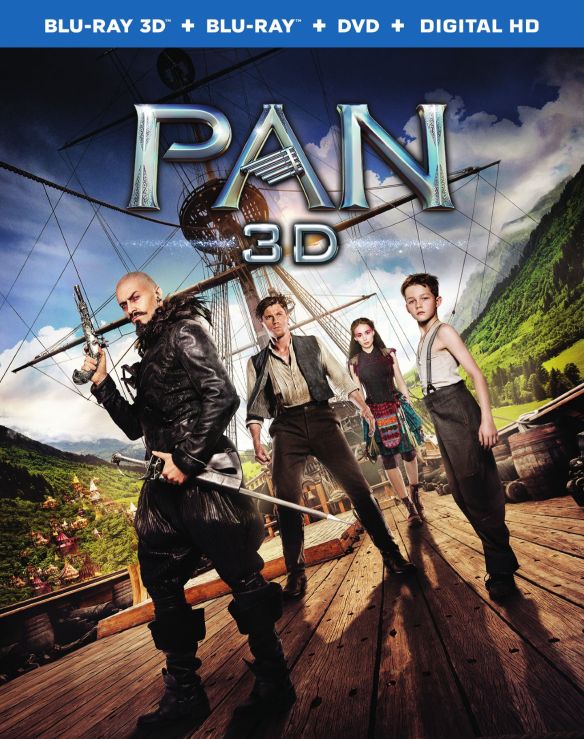 Pan [3D] [Blu-ray/DVD] [Blu-ray/Blu-ray 3D/DVD] [2015]