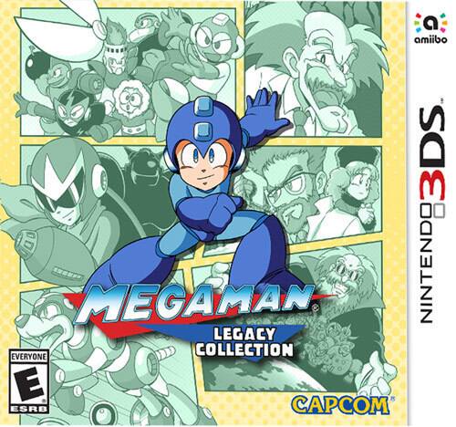 Front. Capcom - Mega Man Legacy Collection - Multi.