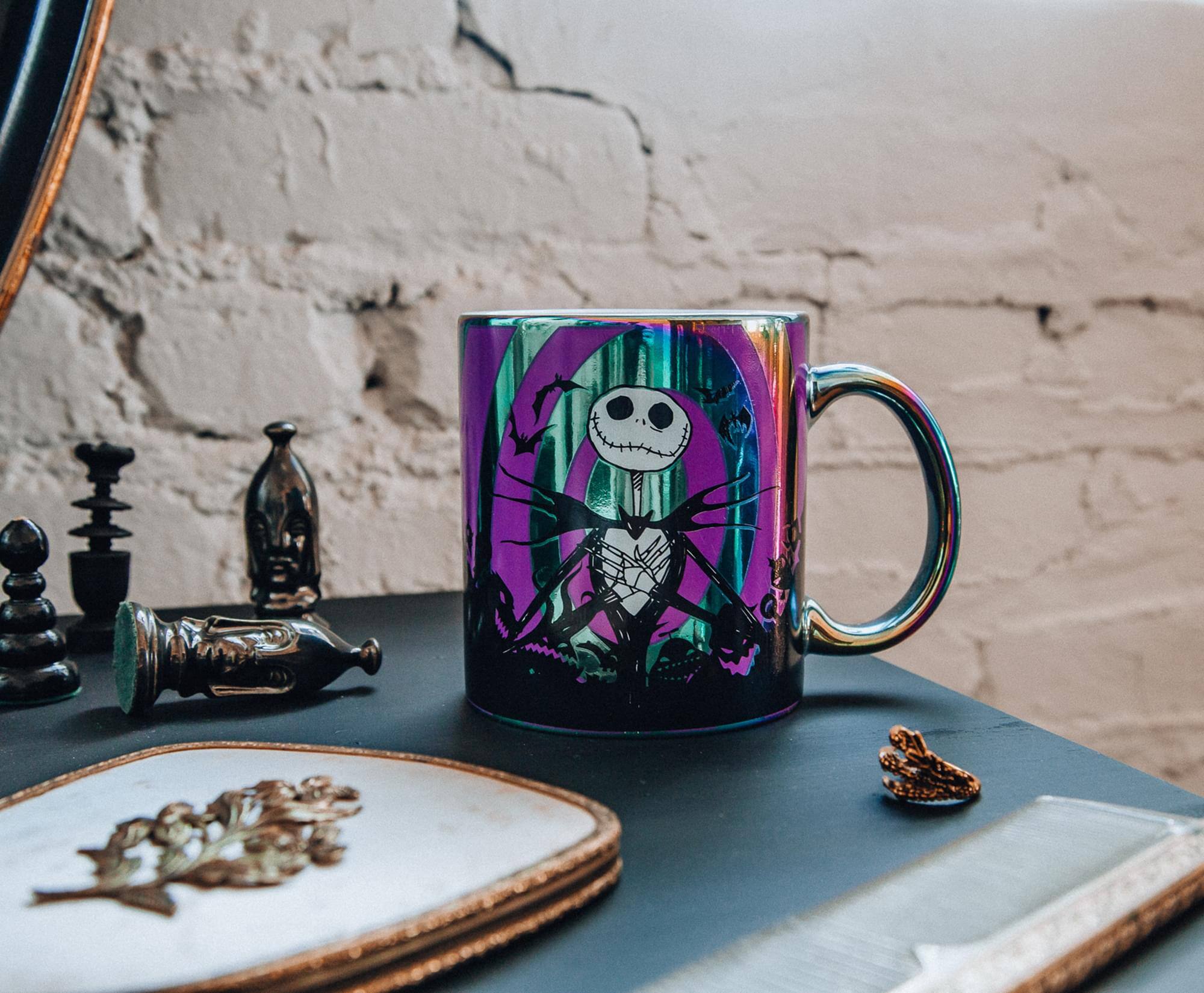 Alt View 5. Disney - Disney The Nightmare Before Christmas Hypno Jack Ceramic Mug | Holds 20 Ounces - Purple.