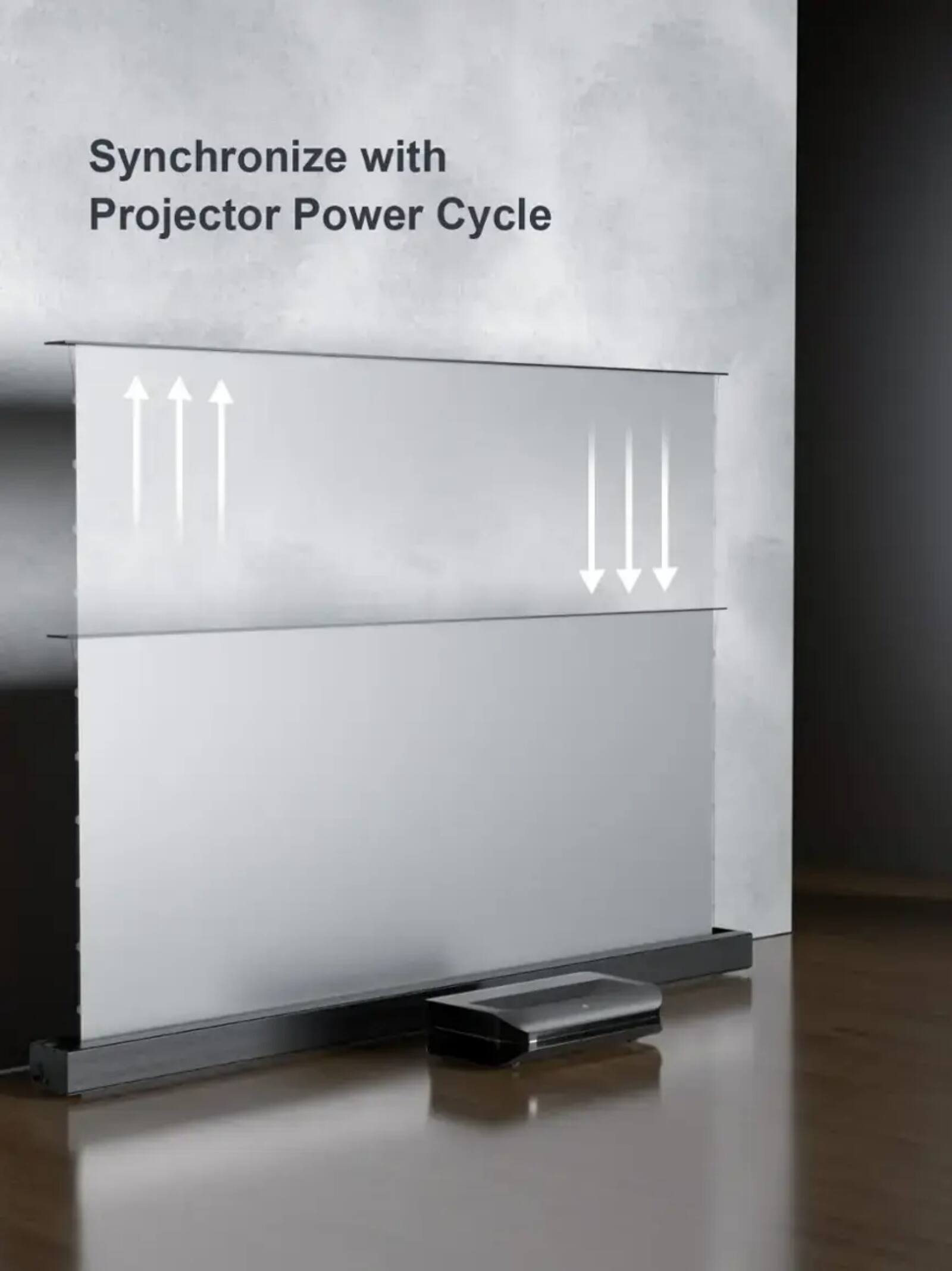 Synchronize with Projector Power Cycle