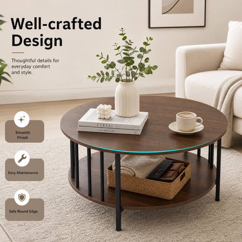 Well-crafted Design  
Thoughtful details for everyday comfort and style.  

Smooth Finish  
Easy Maintenance  
Safe Round Edge